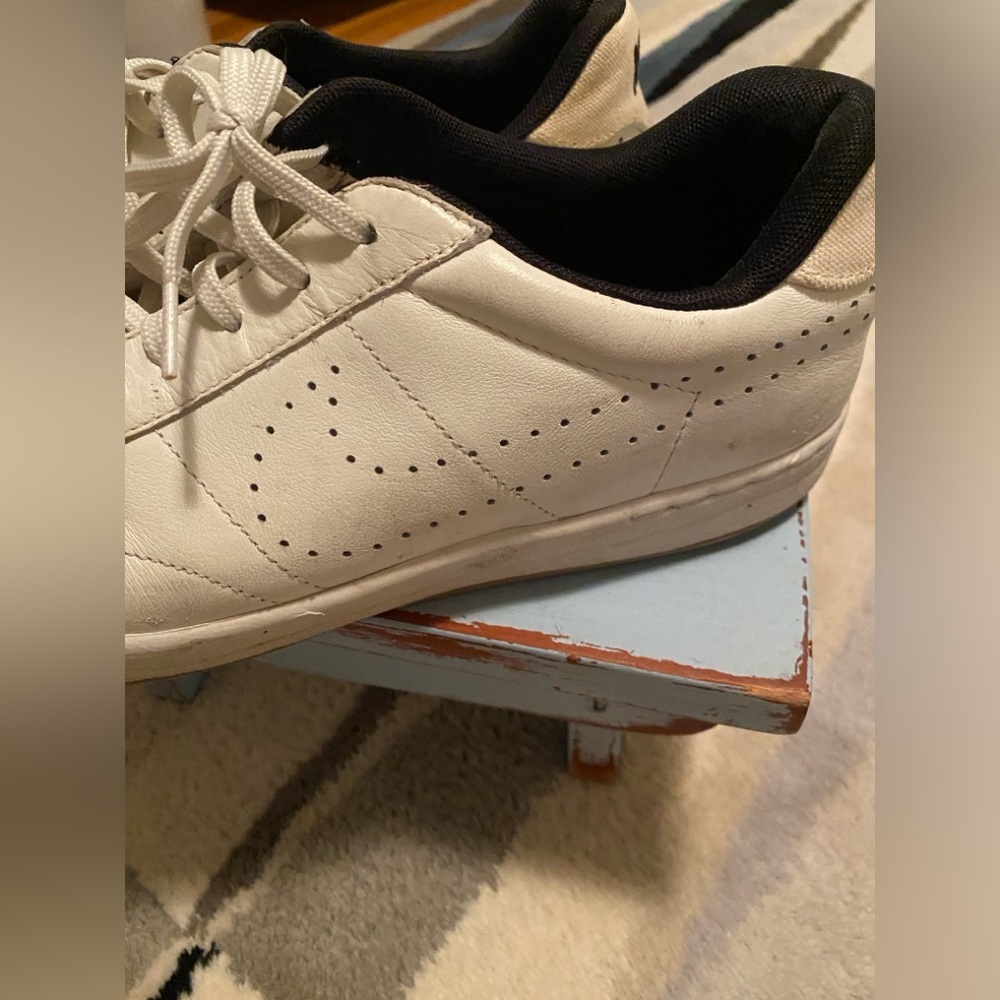 NIKE Leather Tennis Sneaker - Picture 8 of 12